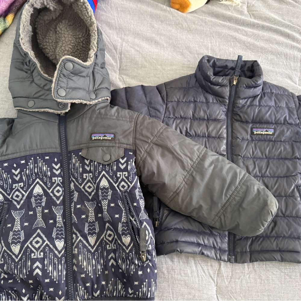 2T Patagonia Boys Coats Lot